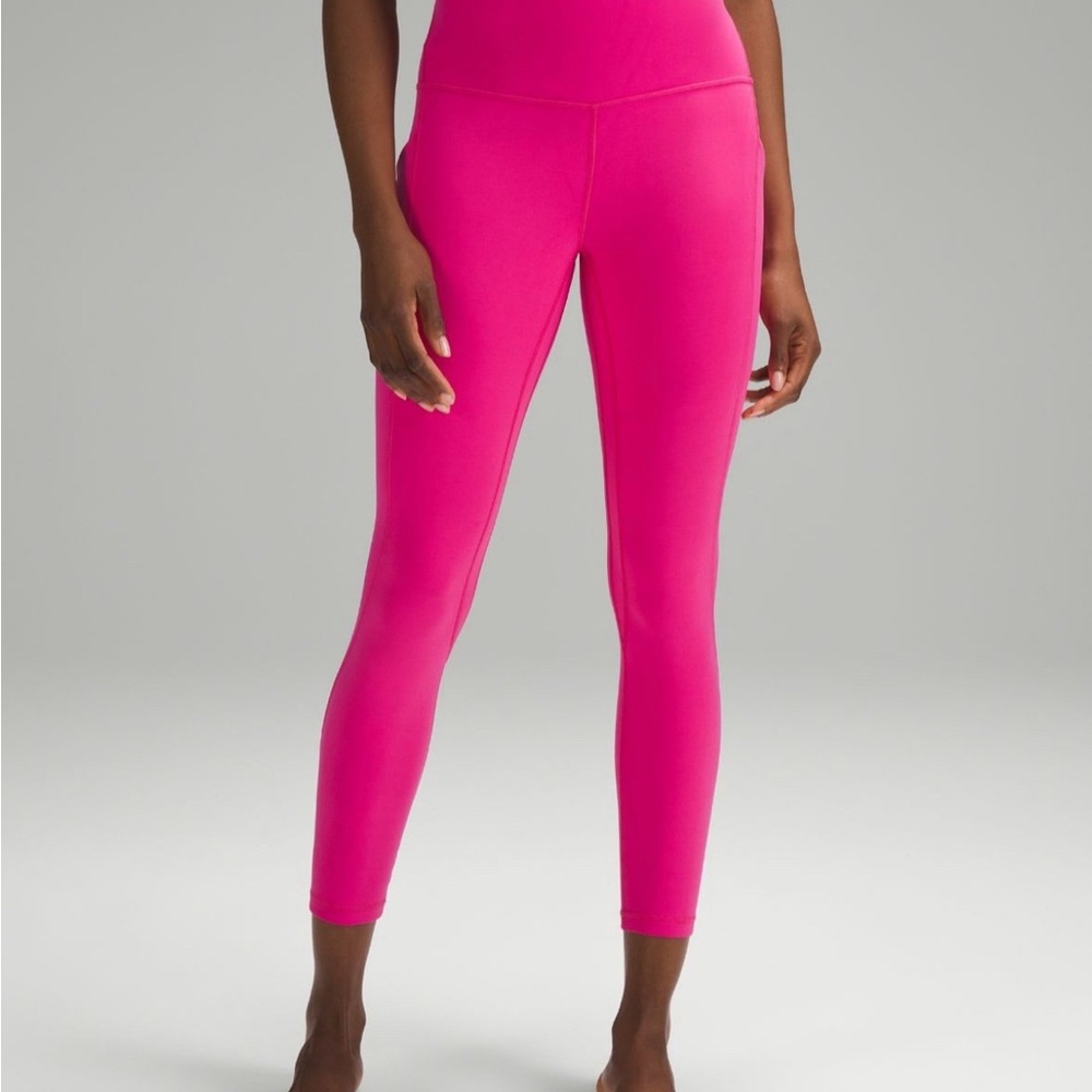 Lululemon Sonic pink leggings